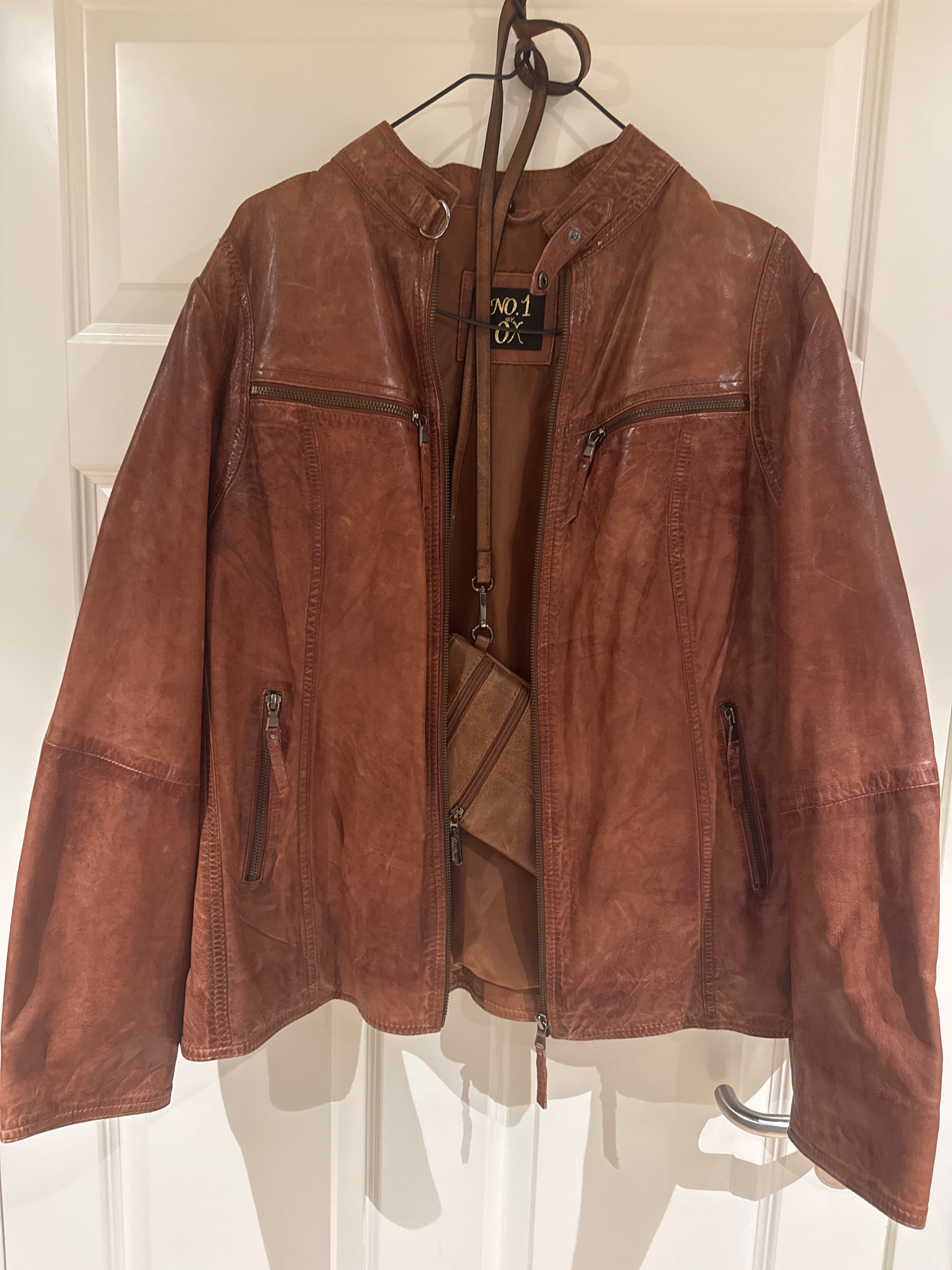 Lekker ny skinnjakke!